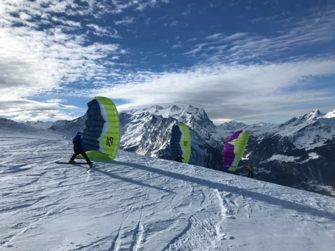 Speedriding am Hasliberg